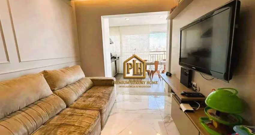 Apartamento com 2 dormitórios à venda, 67 m² por r$ 830.000 - belém - são paulo/sp