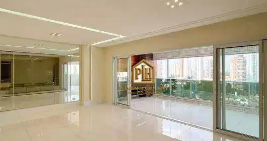 Apartamento com 3 dormitórios para alugar, 184 m² por r$ 16.050/mês - anália franco - são paulo/sp