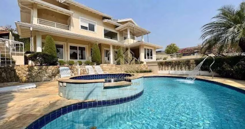 Casa com 4 dormitórios à venda, 354 m² por r$ 2.980.000,00 - condominio porto atibaia - atibaia/sp