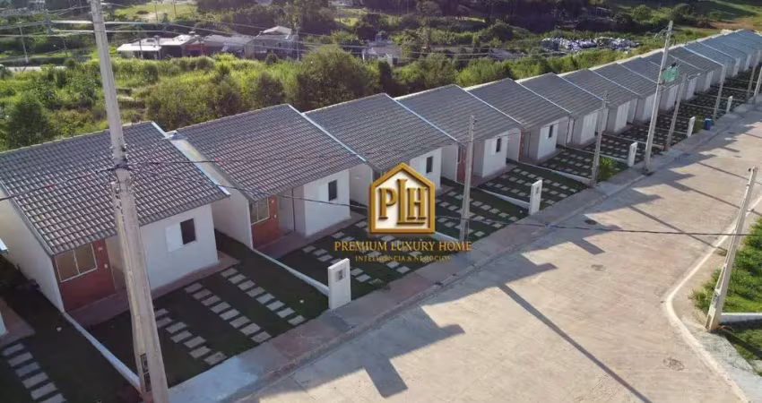 Casa com 2 dormitórios à venda, 50 m² por r$ 329.393,88 - caetetuba - atibaia/sp