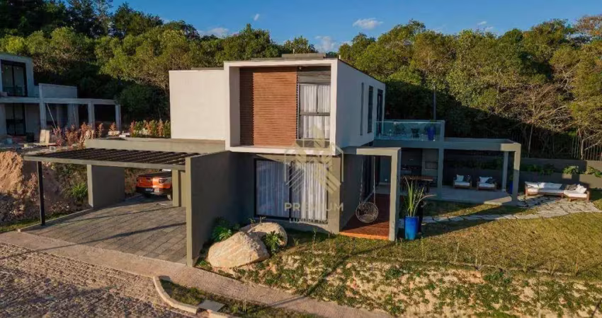 Casa com 3 dormitórios à venda, 195 m² por r$ 1.638.828,00 - cidade satélite - atibaia/sp