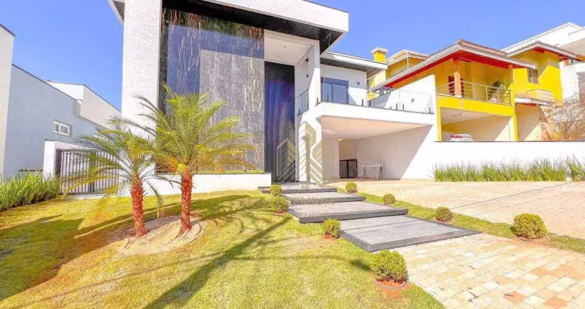 Casa com 4 dormitórios à venda, 370 m² por r$ 3.600.000,00 - condominio figueira garden - atibaia/sp