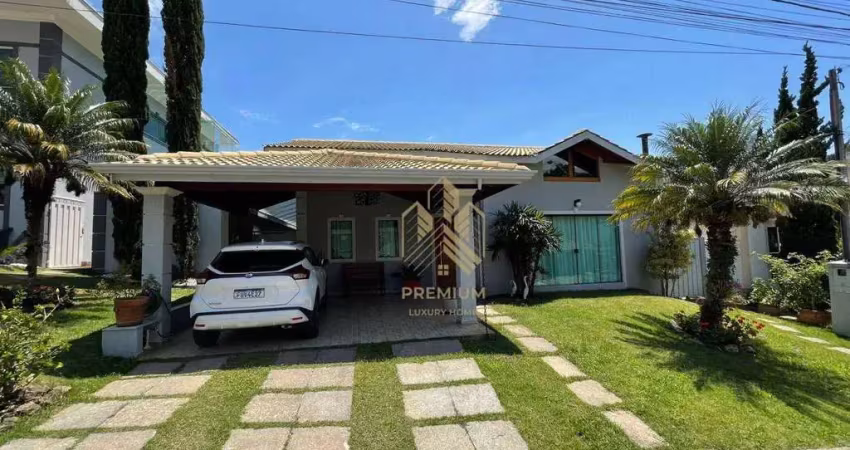 Casa com 3 dormitórios à venda, 200 m² por r$ 1.350.000,00 - condomínio residencial pedra grande - atibaia/sp