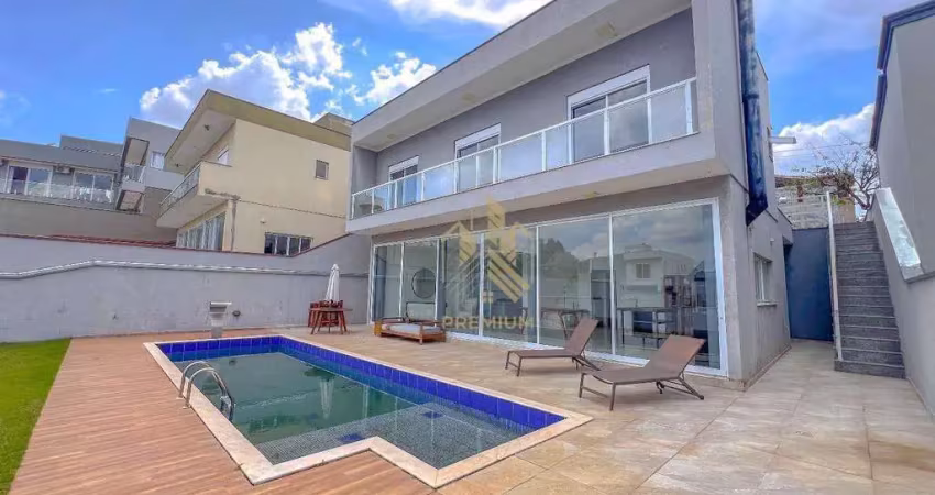 Casa à venda, 294 m² por r$ 2.100.000,00 - condominio figueira garden - atibaia/sp