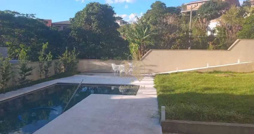 Casa de luxo em condomínio exclusivo – vista deslumbrante e completamente mobiliada em atibaia/sp