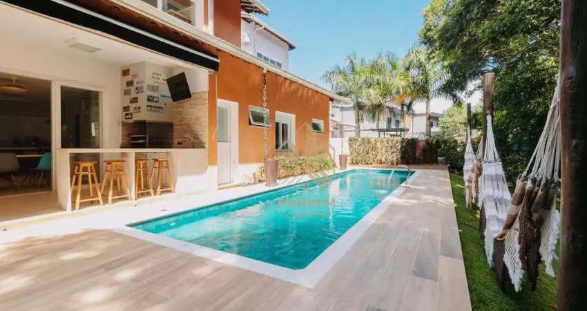 Casa com 5 dormitórios à venda, 462 m² por r$ 3.190.000,00 - condominio figueira garden - atibaia/sp
