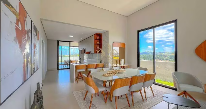 Casa com 3 dormitórios, 192 m² - venda por r$ 1.750.000,00 ou aluguel por r$ 12.450,00/mês - elementum residencial atibaia - atibaia/sp