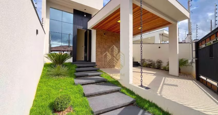 Casa com 3 dormitórios à venda, 200 m² por r$ 1.800.000,00 - nova gardênia - atibaia/sp