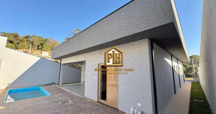 Casa com 3 dormitórios à venda, 154 m² por r$ 890.000,00 - pinheirinho - atibaia/sp
