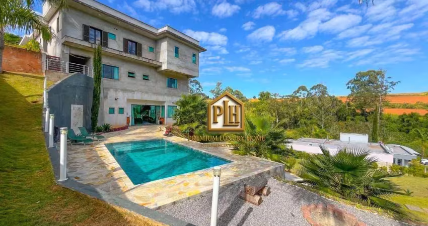 Casa com 7 dormitórios, 630 m² - venda por r$ 3.000.000,00 ou aluguel por r$ 15.850,00/mês - condomínio portal ouro verde - atibaia/sp