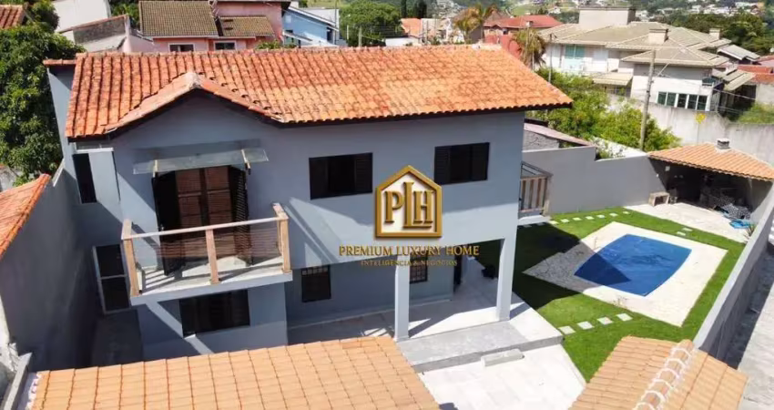 Casa com 3 dormitórios para alugar, 224 m² por r$ 5.678/mês - vila petrópolis - atibaia/sp