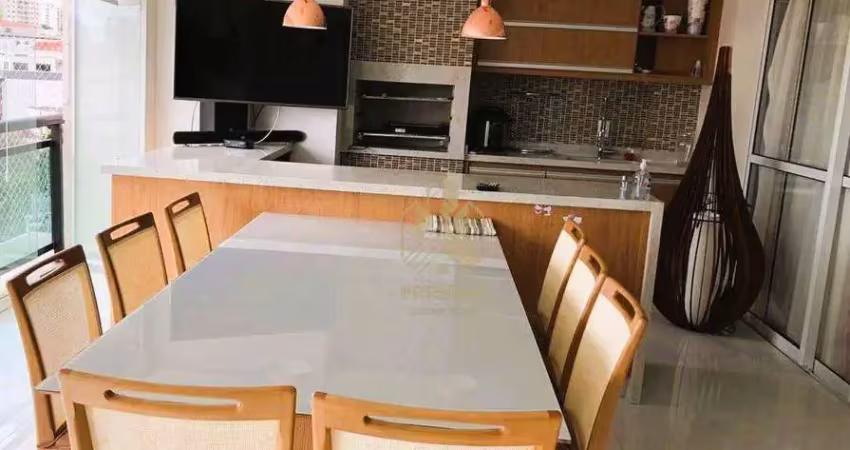 Apartamento com 3 dormitórios à venda, 202 m² por r$ 2.690.000,00 - jardim anália franco - são paulo/sp
