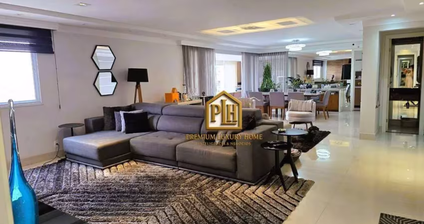 Apartamento com 3 dormitórios à venda, 225 m² por r$ 3.790.000,00 - tatuapé - são paulo/sp