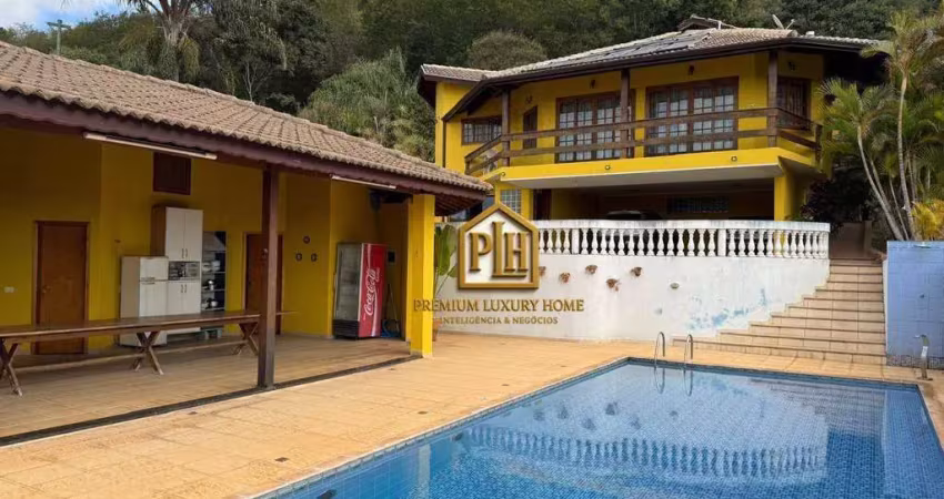 Casa com 4 dormitórios à venda, 599 m² por r$ 2.000.000,00 - jardim dos pinheiros - atibaia/sp