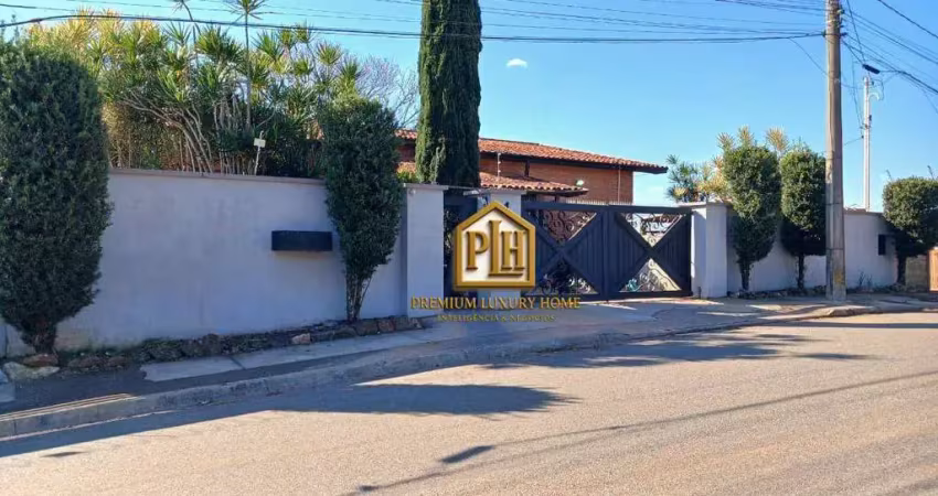 Casa com 5 dormitórios à venda, 480 m² por r$ 1.700.000,00 - jardim dos pinheiros - atibaia/sp