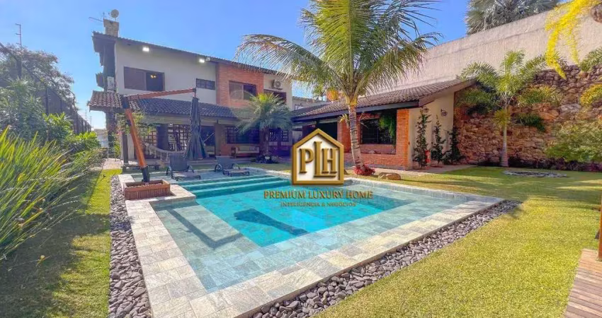 Casa de alto padrão à venda no bairro nova gardênia em atibaia – 5 suítes, área gourmet e lazer completo
