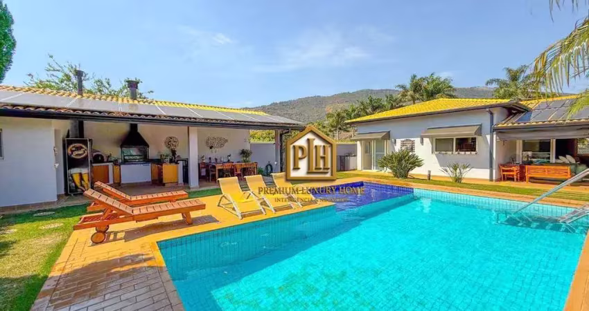 Casa mobiliada em condomínio fechado – flamboyant, atibaia/sp
