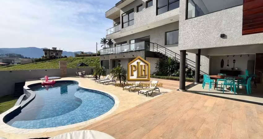 Casa com 5 suites à venda, 550 m² por r$ 6.900.000 - zona rural - joanópolis/sp