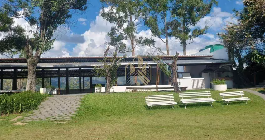 Chácara com piscina, churasqueira, 2 dorms. a venda, 7250 m² por r$ 1.600.000 - jardim estância brasil - atibaia/sp