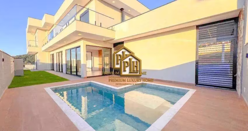 Sobrado com 4 dormitórios à venda, 295 m² por r$ 2.900.000,00 - condomínio reserva são nicolau - atibaia/sp