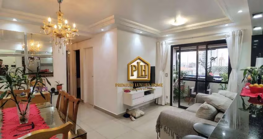 Apartamento com 3 dormitórios à venda, 72 m² por r$ 680.000,00 - tatuapé - são paulo/sp