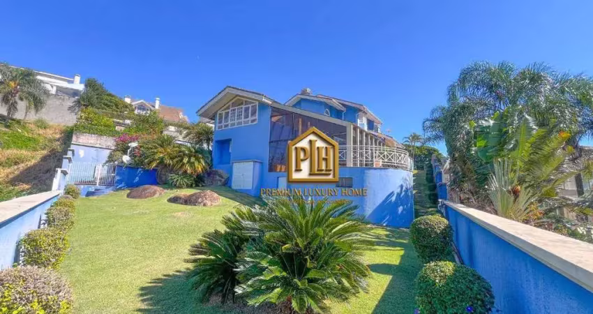 Casa com 5 dormitórios à venda, 725 m² por r$ 4.500.000,00 - condomínio osato - atibaia/sp