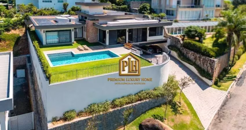 Casa com 4 dormitórios à venda, 640 m² por r$ 11.000.000,00 - condomínio osato - atibaia/sp