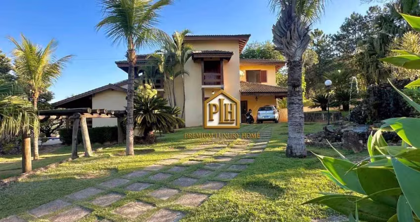 Chácara com 7 dormitórios à venda, 5000 m² por r$ 3.300.000,00 - chácaras maringá - atibaia/sp
