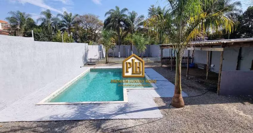 Chácara com 1 dormitório à venda, 1140 m² por r$ 695.000,00 - jardim estância brasil - atibaia/sp