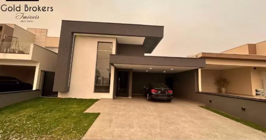 Casa com 141m² de área construída com 3 suítes, no condomínio gran ville são venâncio em itupeva sp