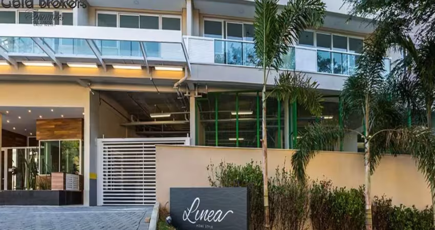 Apartamento mobiliado de 48 m² no condomínio línea home style, próximo a faculdade de medicina em jundiaí - sp