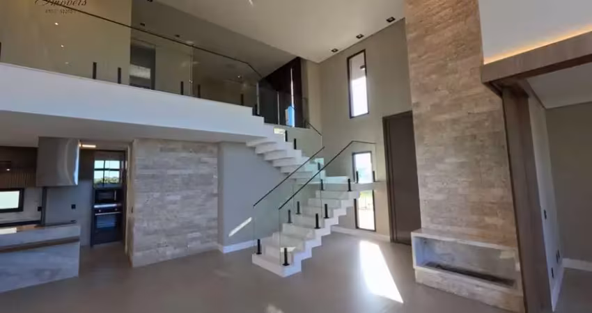Casa de 325 m² de área construída com 4 suítes no condomínio alphaville i em jundiaí - sp