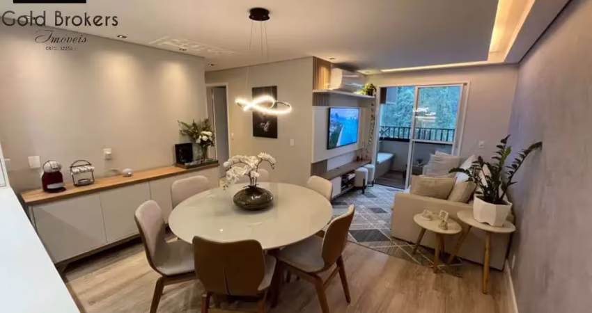 Apartamento de 83m² com 3 dormitórios, sendo uma suíte, no condomínio monte bianco em jundiaí - sp