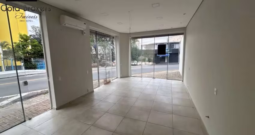 Salão comercial piso inferior com 63m² no bairro jardim pitangueiras i jundiaí/sp