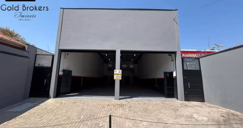 Ponto comercial com 215m² para locação no bairro jardim pacaembu em jundiaí / sp