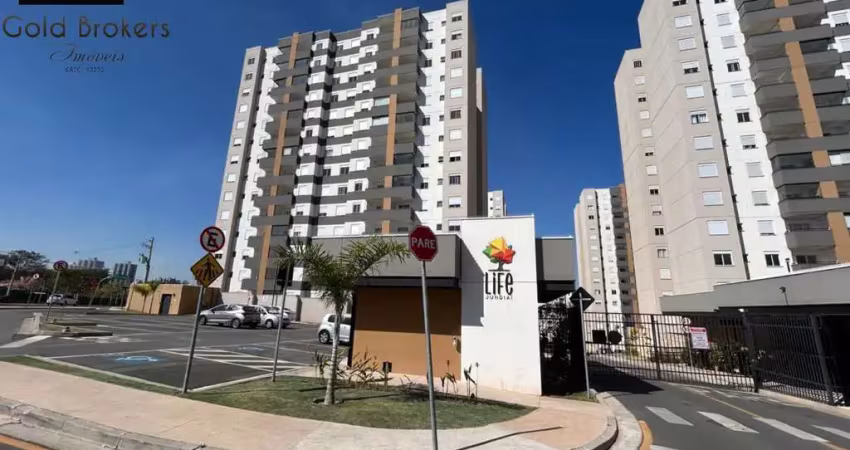 Apartamento para locação 3 dormitórios, 1 suíte no condomínio life engordadouro - jundiaí/sp