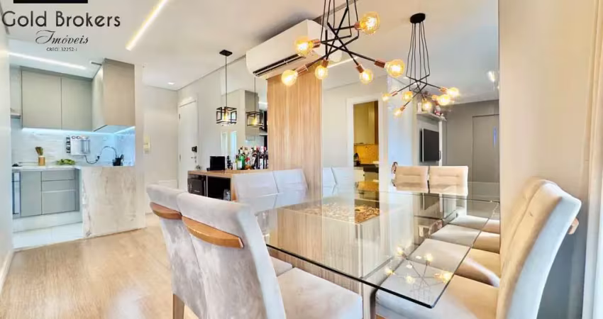 Apartamento de 61 m² com 2 dormitórios no condomínio go maraville em jundiaí - sp