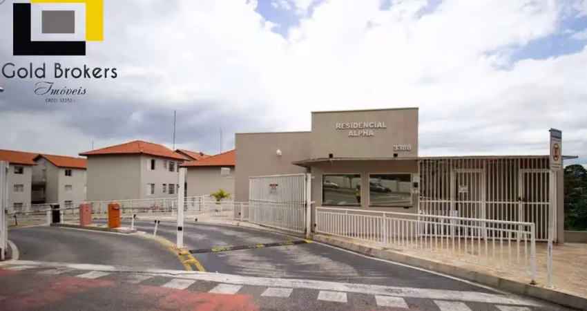 Apartamento de 56 m² com 2 dormitórios no condomínio alpha 1 no jardim guanabara em jundiaí - sp