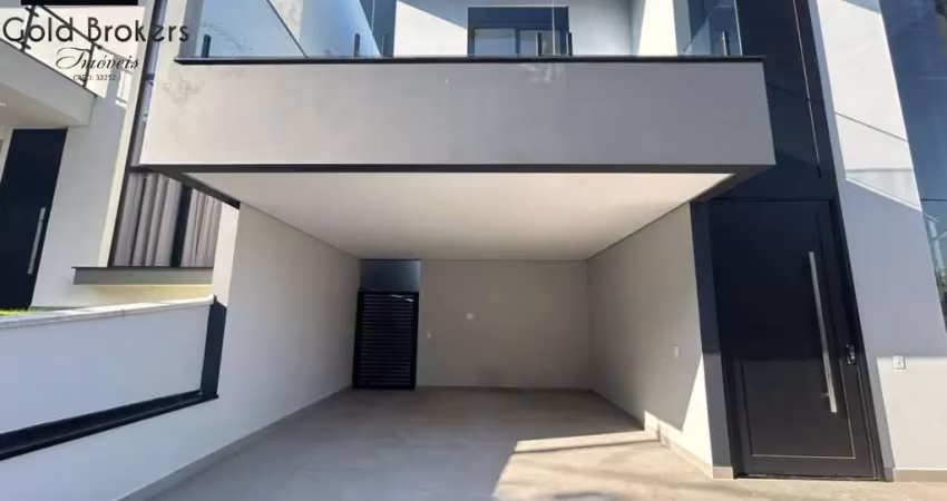 Casa tipo sobrado com 234m² 3 suítes no condomínio terras de gênova no engordadouro jundiaí/sp