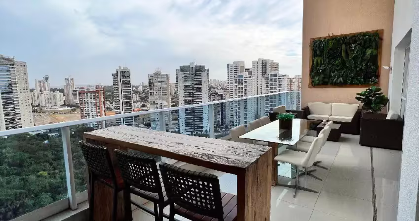 Belíssimo apartamento duplex no Jardim Goiás - mobiliado