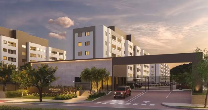 Pontal oceânico - apartamentos de 2 quartos,1 suíte