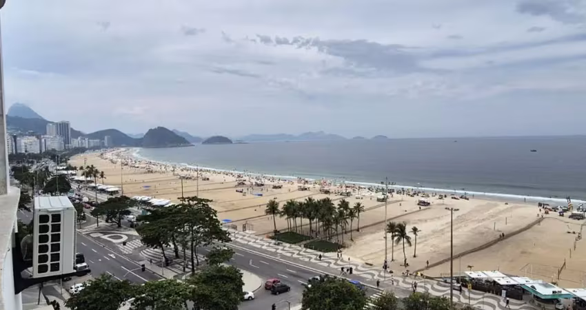Excelente  apartamento 4 quartos frontal mar em copacabana-rj