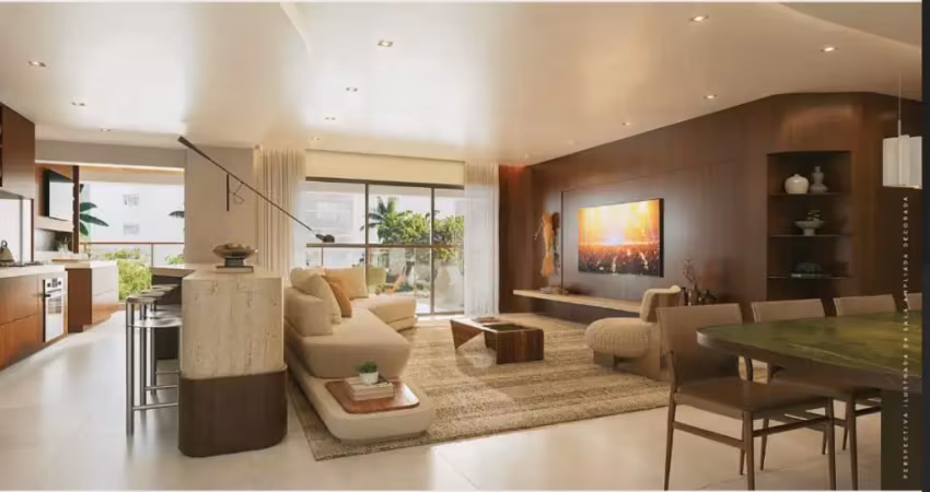 Cobertura linear de luxo na península - barra da tijuca com 04 suítes.