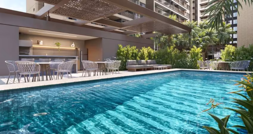 Lindo apartamento de 3 suítes com lavabo e vista lagoa na península e lazer thailandês