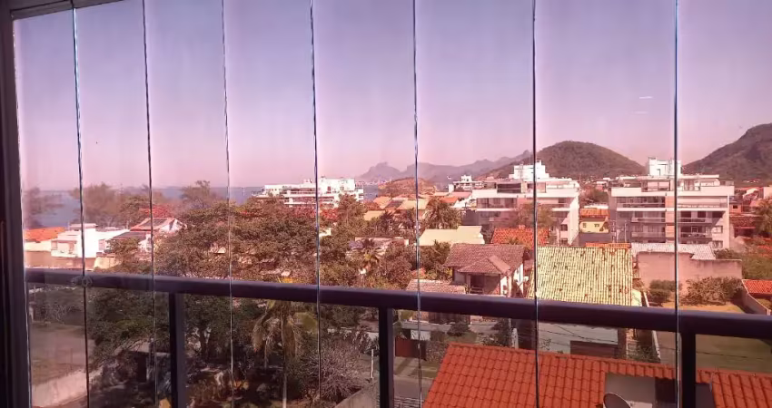 Vista mar + lagoa ️ 3 quartos |  2 vagas |  terraço privativo, cobertura linda, super espaçosa