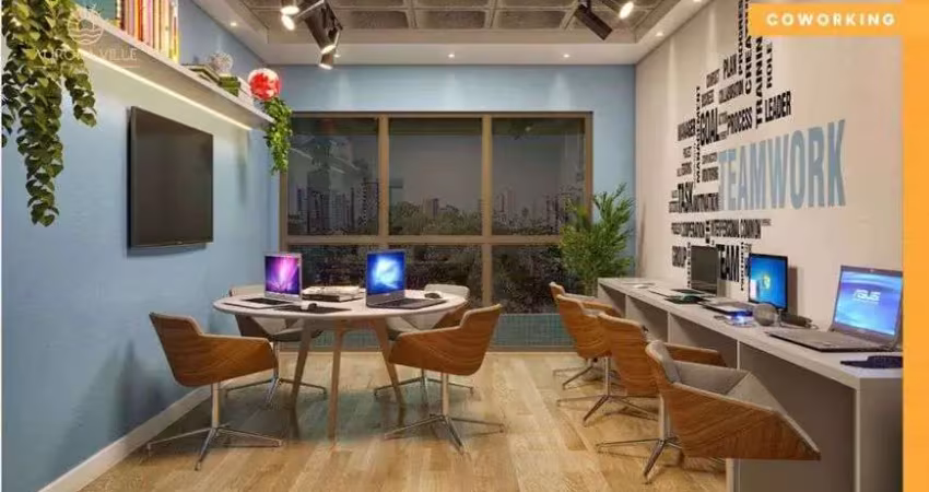 Apartamento de 02 quartos, 01 súite e varanda, em candeias, em construção, entrega em Novembro/2025