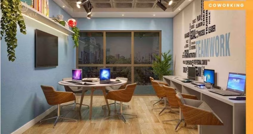 Apartamento de 02 quartos, 01 súite e varanda, em Candeias, em construção, entrega em Novembro/2025