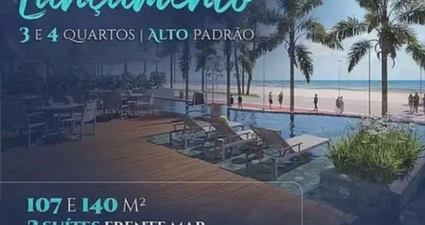 MD-Lançamento em Piedade / Terrazza Beira Mar / 107m² / 4 quartos/2 Suítes/ Vista mar