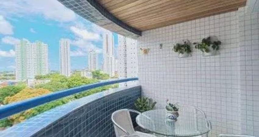 Apartamento a venda com 130 metros com 3 quartos em Aflitos - Recife - PE