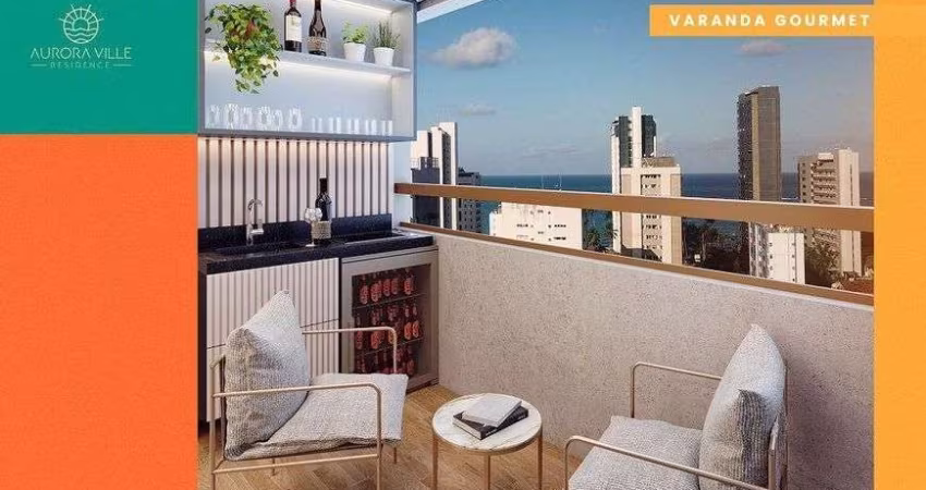 MD Apartamento para venda possui 58 metros quadrados com 2 quartos
